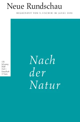 Balmes / Bong / Roesler |  Neue Rundschau 2020/1 | Buch |  Sack Fachmedien