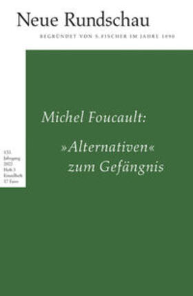 Balmes / Roesler / Foucault | Neue Rundschau 2022/3 | Buch | 978-3-10-809130-9 | sack.de