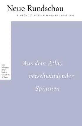 Balmes / Roesler |  Neue Rundschau 2022/4 | Buch |  Sack Fachmedien