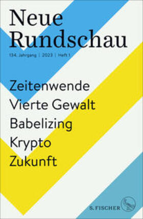 Neue Rundschau 2023/1 | Buch | 978-3-10-809132-3 | sack.de