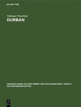 Praechter |  Durban | Buch |  Sack Fachmedien