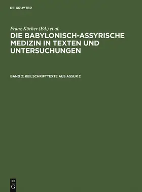 Köcher |  Keilschrifttexte aus Assur 2 | Buch |  Sack Fachmedien