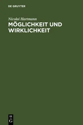 Hartmann |  Möglichkeit und Wirklichkeit | Buch |  Sack Fachmedien