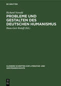 Newald / Roloff |  Probleme und Gestalten des deutschen Humanismus | Buch |  Sack Fachmedien
