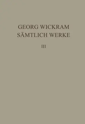 Wickram / Roloff |  Knaben Spiegel. Dialog vom ungeratnen Sohn | Buch |  Sack Fachmedien
