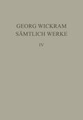 Wickram / Roloff |  Von Guten und Bosen Nachbaurn | Buch |  Sack Fachmedien