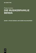 Lorenz |  Franz Benda und seine Nachkommen | Buch |  Sack Fachmedien
