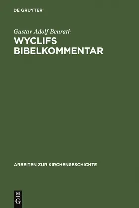 Benrath |  Wyclifs Bibelkommentar | Buch |  Sack Fachmedien