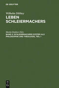 Redeker |  Schleiermachers System als Philosophie und Theologie | Buch |  Sack Fachmedien