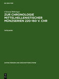 Böhringer |  Zur Chronologie mittelhellenistischer Münzserien 220-160 v. Chr | Buch |  Sack Fachmedien