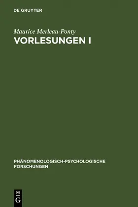 Merleau-Ponty |  Vorlesungen I | Buch |  Sack Fachmedien