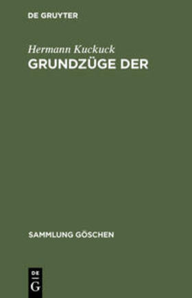 Kuckuck |  Grundzüge der Pflanzenzüchtung | Buch |  Sack Fachmedien
