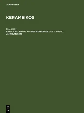 Kübler |  Neufunde aus der Nekropole des 11. und 10. Jahrhunderts | Buch |  Sack Fachmedien