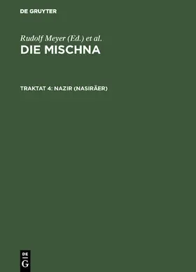 Boertien | Nazir (Nasiräer) | Buch | 978-3-11-002436-4 | sack.de