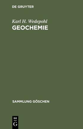 Wedepohl | Geochemie | Buch | 978-3-11-002780-8 | sack.de