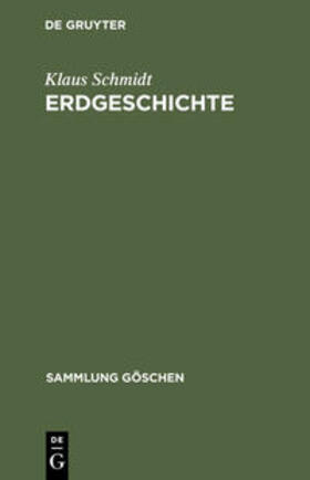 Schmidt | Erdgeschichte | Buch | 978-3-11-003556-8 | sack.de