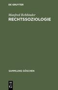 Rehbinder |  Rechtssoziologie | Buch |  Sack Fachmedien