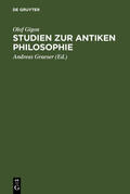 Gigon / Graeser |  Studien zur antiken Philosophie | Buch |  Sack Fachmedien