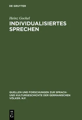 Gockel |  Individualisiertes Sprechen | Buch |  Sack Fachmedien