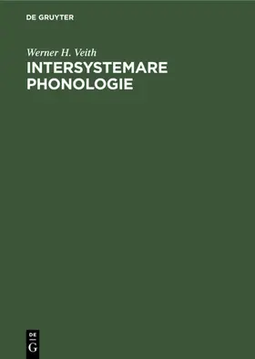 Veith |  Intersystemare Phonologie | Buch |  Sack Fachmedien