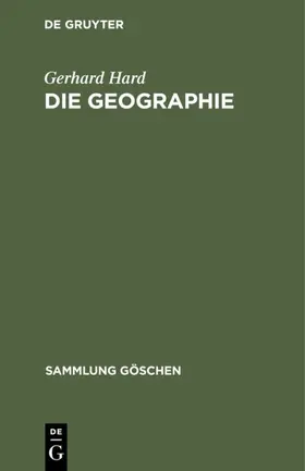 Hard |  Die Geographie | Buch |  Sack Fachmedien