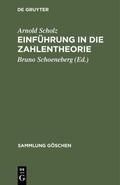 Scholz / Schoeneberg |  Einführung in die Zahlentheorie | Buch |  Sack Fachmedien