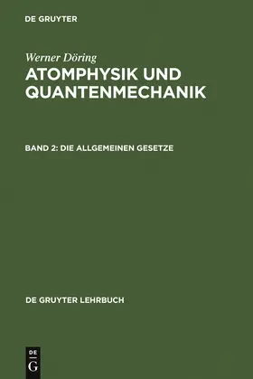 Döring | Die allgemeinen Gesetze | Buch | 978-3-11-004590-1 | www.sack.de