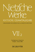 Nietzsche / Colli / Montinari |  Nachgelassene Fragmente Frühjahr - Herbst 1884 | Buch |  Sack Fachmedien