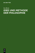 Kern |  Idee und Methode der Philosophie | Buch |  Sack Fachmedien