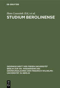 Leussink / Kotowski / Neumann |  Studium Berolinense | Buch |  Sack Fachmedien