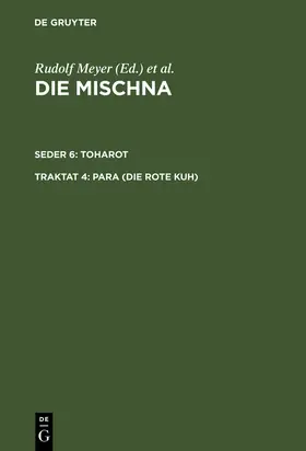Mayer | Para (Die rote Kuh) | Buch | 978-3-11-005233-6 | sack.de