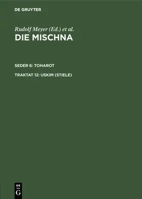 Lisowsky | Uskim (Stiele) | Buch | 978-3-11-005235-0 | sack.de