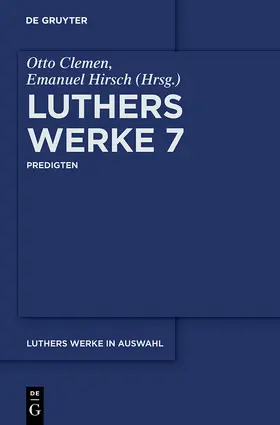 Hirsch | Predigten | Buch | 978-3-11-005611-2 | sack.de