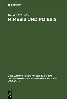 Schrader |  Mimesis und Poiesis | Buch |  Sack Fachmedien