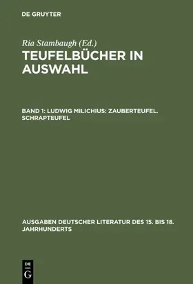 Stambaugh |  Ludwig Milichius: Zauberteufel. Schrapteufel | Buch |  Sack Fachmedien