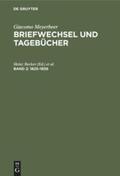 Becker |  1825¿1836 | Buch |  Sack Fachmedien
