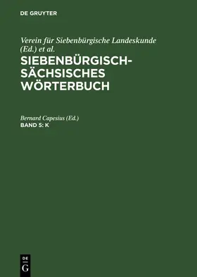 Capesius |  K | Buch |  Sack Fachmedien