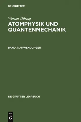 Döring | Anwendungen | Buch | 978-3-11-007090-3 | www.sack.de