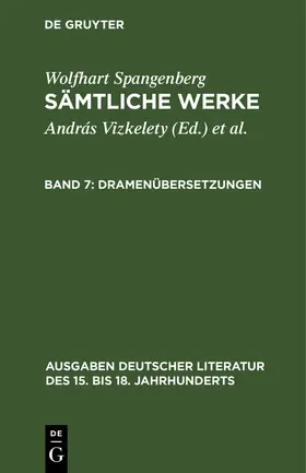 Tarnai / Vizkelety | Dramenübersetzungen | Buch | 978-3-11-007937-1 | www.sack.de