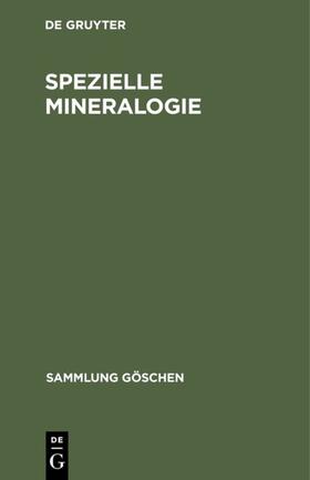Spezielle Mineralogie | Buch | sack.de