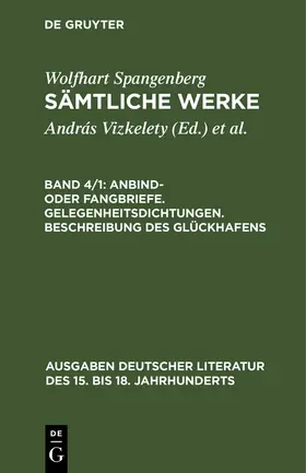 Bircher / Vizkelety |  Anbind- oder Fangbriefe. Gelegenheitsdichtungen. Beschreibung des Glückhafens | Buch |  Sack Fachmedien