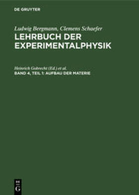 Gobrecht / Bucka / Becker | Aufbau der Materie | Buch | sack.de