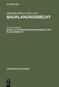 Oestreicher / Heitzer |  Städtebauförderungsgesetz und Planungsrecht | Buch |  Sack Fachmedien