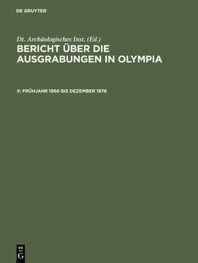 Mallwitz | Frühjahr 1966 bis Dezember 1976 | Buch | 978-3-11-008311-8 | www.sack.de