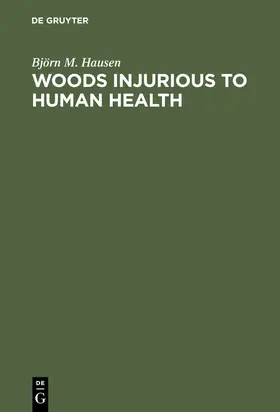 Hausen |  Woods Injurious to Human Health | Buch |  Sack Fachmedien