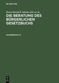 Schubert / Jakobs |  Sachenrecht III | Buch |  Sack Fachmedien