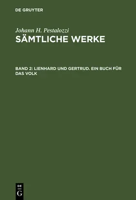 Stecher |  Lienhard und Gertrud. Ein Buch für das Volk | Buch |  Sack Fachmedien