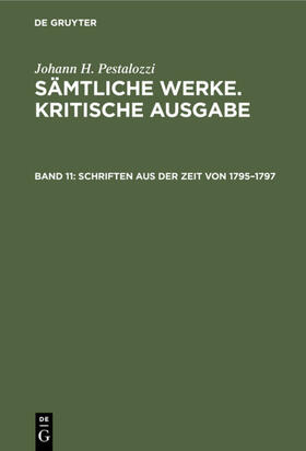 Knittermeyer / Dejung |  Schriften aus der Zeit von 1795¿1797 | Buch |  Sack Fachmedien