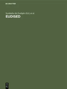  Eudised | Buch |  Sack Fachmedien