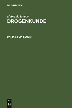 Hoppe | Supplement | Buch | 978-3-11-010322-9 | sack.de